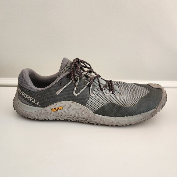 MERRELL TRAIL GLOVE 7 Monument | 13 | Mesh Trail Running Shoes Vibram J067657 - Picture 3 of 9